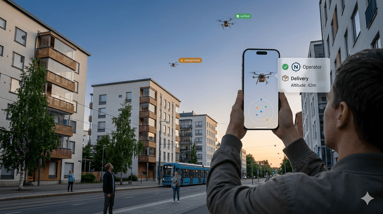 Who’s That Drone? — Urban Airspace Transparency